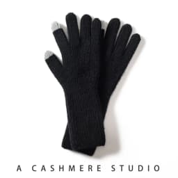 Autumn Winter Gloves Women High Quality Cashmere Knit Soft Warm Touch Screen Mittens Stretch Solid Full Finger Guantes