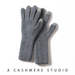 Autumn Winter Gloves Women High Quality Cashmere Knit Soft Warm Touch Screen Mittens Stretch Solid Full Finger Guantes