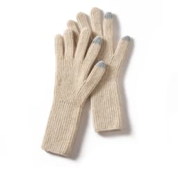 Autumn Winter Gloves Women High Quality Cashmere Knit Soft Warm Touch Screen Mittens Stretch Solid Full Finger Guantes