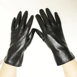 Spring and Autumn Driving Single Leather Gloves Women Fashion Touch Screen Sheepskin Gloves Thin Unlined Motorcycle Riding Black