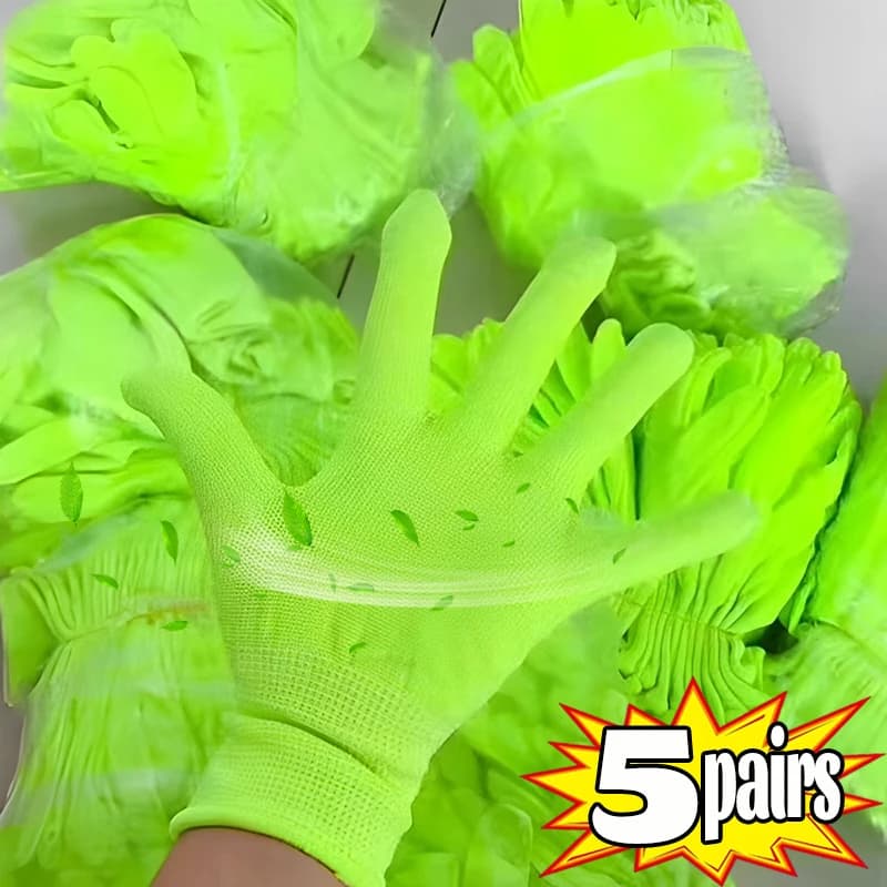 1/5Pairs Fluorescent Gloves Luminous Magic Party UV Bar Atmosphere Props Women Men Vocal Concert Glow in The Dark Neon Mittens