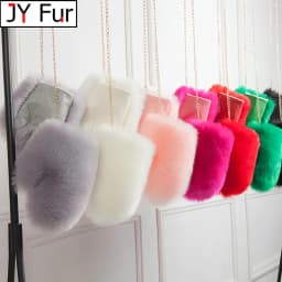 2026 Hot Sale Winter Women Natural Real Fox Fur Gloves Warm 100% Genuine Fox Fur Mittens Girl Fashion Luxury Real Fox Fur Glove