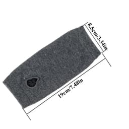 Y2K Fashion Women Girls Striped Elbow Gloves Warmer Knitted Long Fingerless Gloves Christmas Emo Gloves Mittens Arm Warmer