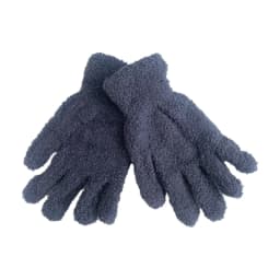 Winter Warm Coral Velvet Gloves Women Sweet Solid Candy Color Full Finger Mittens Girls Thicken Outdoor Stretchy Ski Gloves