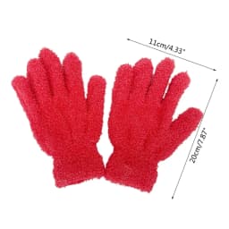 Winter Warm Coral Velvet Gloves Women Sweet Solid Candy Color Full Finger Mittens Girls Thicken Outdoor Stretchy Ski Gloves