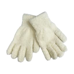 Winter Warm Coral Velvet Gloves Women Sweet Solid Candy Color Full Finger Mittens Girls Thicken Outdoor Stretchy Ski Gloves