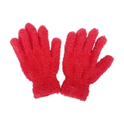 Winter Warm Coral Velvet Gloves Women Sweet Solid Candy Color Full Finger Mittens Girls Thicken Outdoor Stretchy Ski Gloves
