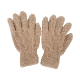 Winter Warm Coral Velvet Gloves Women Sweet Solid Candy Color Full Finger Mittens Girls Thicken Outdoor Stretchy Ski Gloves