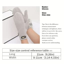 Mittens for Men Spring and Autumn Warm Cycling Driving Bike Windproof Elastic Winter Fleece Couples All-Wrapped Finger Gloves
