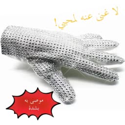 Michael Jackson Stage Performance Simulated Diamond Gloves Short Style Mid-Thick for Young Women Summer Collection