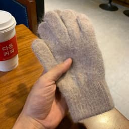 Winter Keep Warm Solid Five Finger Gloves Women Cashmere Outdoor Thick Cycling Driving Fashion Knitted Woolen Gloves
