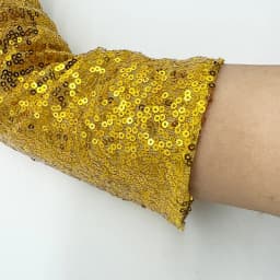 50cm Women Hook Finger Long Fingerless Gloves Retro Style Fashionable Personality Stage Performance Concert