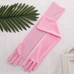Classic Retro Adult Milk Silk High Stretch Long Gloves Multicolor Elbow Women Cosplay Party Prom Costume Stage Performance