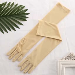 Classic Retro Adult Milk Silk High Stretch Long Gloves Multicolor Elbow Women Cosplay Party Prom Costume Stage Performance