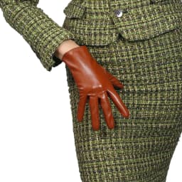 White Leather GLOVES Wrist Short 8" 21cm Faux PU Cosplay Halloween Custome Evening Party Club Dressing FASHION Glove