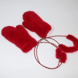 Winter Real Mink Fur Gloves Women Soft Warm 100%Natural Mink Fur Gloves Lady Good Elastic Genuine Fur Gloves Knitted Fur Glove
