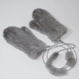 Winter Real Mink Fur Gloves Women Soft Warm 100%Natural Mink Fur Gloves Lady Good Elastic Genuine Fur Gloves Knitted Fur Glove