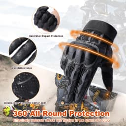 Premium Touch Screen Full Finger Gloves Outdoor Sports Tactical Motorcycle Cycling Hiking Hunting Work Anti-skid Protective Gear