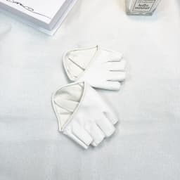 Women Half Finger PU Leather Short Gloves Sexy Modeling Dance Punk Gothic Party Cosplay Stage Performance Fingerless Mittens