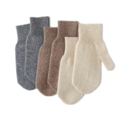 Men/Women mittens thickened in winter with 100% cashmere knitted gloves to keep warm mittens wholesale.