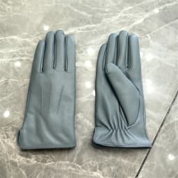 Women's Ladies 100% Real Leather Sheep skin Elegant Winter Warm Thick Lining White Pink Colorful Cute Outdoor Short Gloves