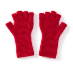 MERRILAMB High Quality Cashmere Half Finger Gloves Women Soft Warm With Fourchettes Knitted Gloves For Driving Outdoor Sports
