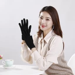 Women Winter Wool Touchscreen Gloves Knitting Warm Telefingers Gloves Outdoor Gloves Warm Female Lovely Driver Sport Gloves