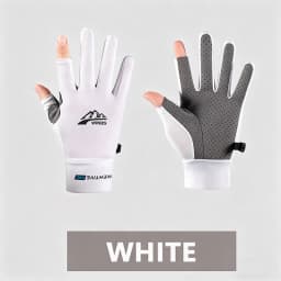 Unisex Fingerless Gloves UV Sun Protection Half Finger for Fishing Paddling Sailing Rowing - Sports Gloves