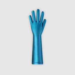 XClocKNYoung Satin Glossy Gloves Connected Finger Gloves Sexy High Elasticity Gloves Satin Shiny Role-Playing Dress Gloves