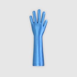 XClocKNYoung Satin Glossy Gloves Connected Finger Gloves Sexy High Elasticity Gloves Satin Shiny Role-Playing Dress Gloves