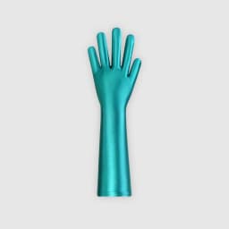 XClocKNYoung Satin Glossy Gloves Connected Finger Gloves Sexy High Elasticity Gloves Satin Shiny Role-Playing Dress Gloves