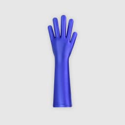 XClocKNYoung Satin Glossy Gloves Connected Finger Gloves Sexy High Elasticity Gloves Satin Shiny Role-Playing Dress Gloves
