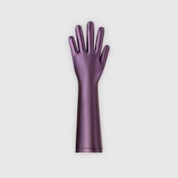 XClocKNYoung Satin Glossy Gloves Connected Finger Gloves Sexy High Elasticity Gloves Satin Shiny Role-Playing Dress Gloves