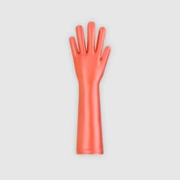 XClocKNYoung Satin Glossy Gloves Connected Finger Gloves Sexy High Elasticity Gloves Satin Shiny Role-Playing Dress Gloves