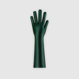 XClocKNYoung Satin Glossy Gloves Connected Finger Gloves Sexy High Elasticity Gloves Satin Shiny Role-Playing Dress Gloves