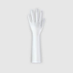 XClocKNYoung Satin Glossy Gloves Connected Finger Gloves Sexy High Elasticity Gloves Satin Shiny Role-Playing Dress Gloves