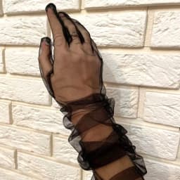 New Women Sexy Lace Gloves White Black Mesh Ultra Thin Elastic Lady Summer Sunscreen Mittens for Lady Driving Elbow Long Gloves