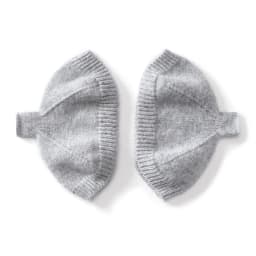 Winter Women 100% Cashmere Mitts Knitted Fingerless Gloves Thermal Gloves Semi Finger Lengthen Mittens Arm Warmers fishmouth
