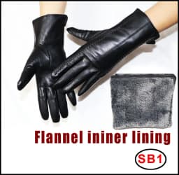 Women's Sheepskin Gloves Winter Warmth Plus Velvet Short Thin Touch Screen Driving Female Color Leather Gloves New High-end 2025