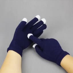 2023 Winter Soft Knitted Gloves Women Men Glove Touch Sensory Screen Thickened Plush Full Finger Mittens Cycling Couple Gloves