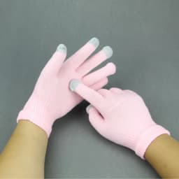 2023 Winter Soft Knitted Gloves Women Men Glove Touch Sensory Screen Thickened Plush Full Finger Mittens Cycling Couple Gloves