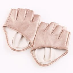 New Women Stage Performance Nightclub Queen Pole Dance Half Finger Leather Gloves Sexy Female Punk Hip Hop Personality