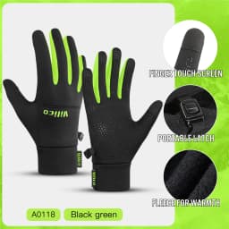 Outdoor Sports,Running,Winter Cycling,Touch Screen Gloves,Women'S Autumn And Winter Cycling,Warm And Windproof With Fleece Glove