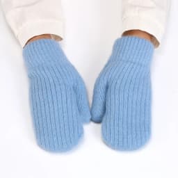 Knitted Gloves Wool Mittens Men Women Winter Outdoor Windproof Warm Student Thick Cute Fluffy Mittens Rabbit Hair Gloves