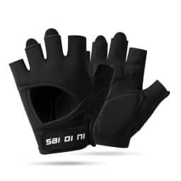 Sports Gloves Weight Lifting Fitness Cycling Half Finger Sun Protection Barbell Ice Silk Men Women Yoga Anti-Slip Gloves