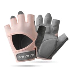 Sports Gloves Weight Lifting Fitness Cycling Half Finger Sun Protection Barbell Ice Silk Men Women Yoga Anti-Slip Gloves