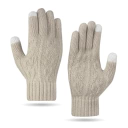 Winter New Warm Knitted Gloves For Men Women Students Solid Touchscreen Mittens Outdoor Knitting Cycling Skiing Writing Gloves