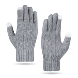 Winter New Warm Knitted Gloves For Men Women Students Solid Touchscreen Mittens Outdoor Knitting Cycling Skiing Writing Gloves