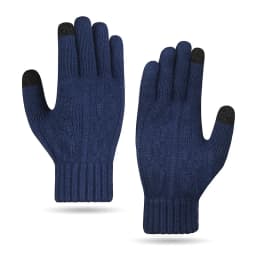 Winter New Warm Knitted Gloves For Men Women Students Solid Touchscreen Mittens Outdoor Knitting Cycling Skiing Writing Gloves