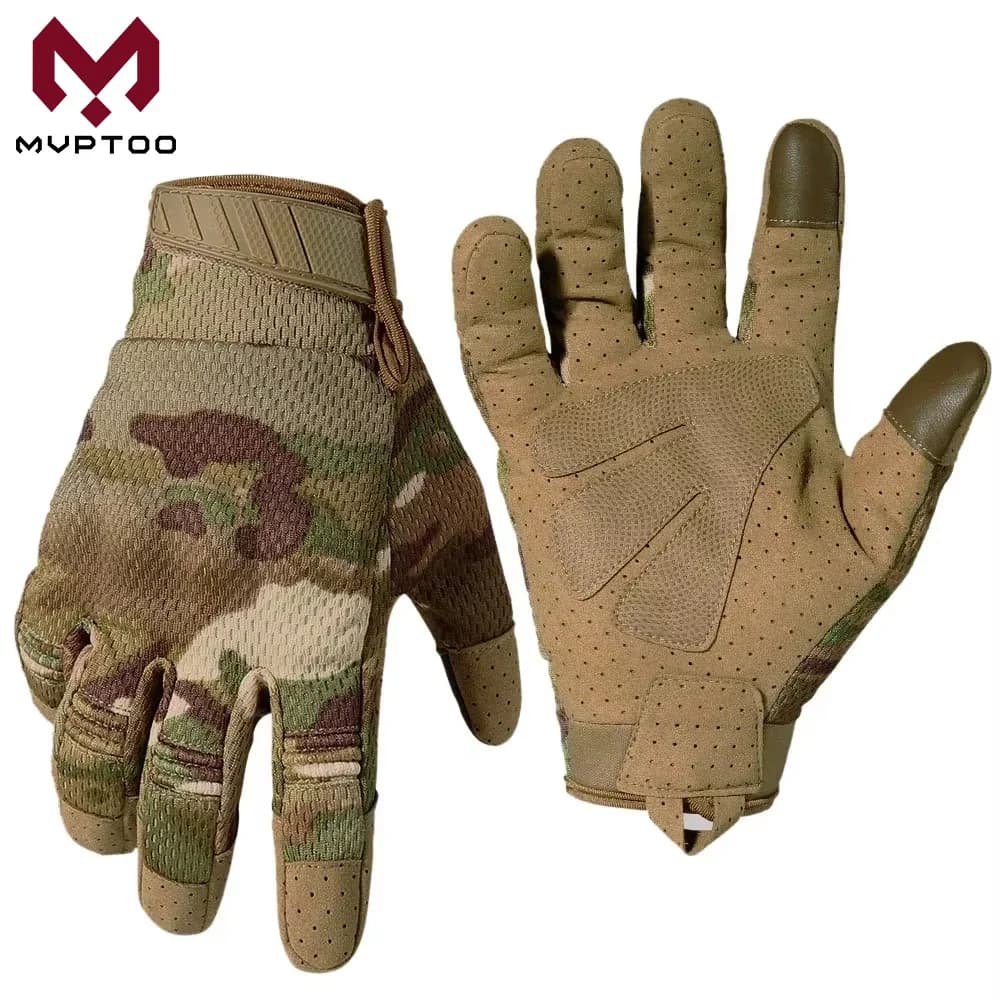 Tactical Gloves Touch Screen Outdoor Sports Cycling Hiking Camping Hunting Shooting Combat Airsoft Work Non-slip Protective Gear